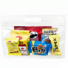 [선물.Dream]골프 세미나 체육대회 등산 간식꾸러미 단체여행 손잡이미니지퍼백, 1개