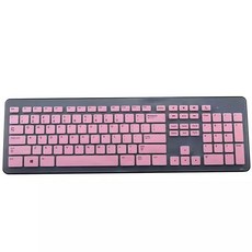 Dell KM632 KB213P 데스크탑 컴퓨터 올인원 PC용 세척 가능 투명 실리콘 키보드 커버 보호대 스킨, [01] 옵션1, 1개