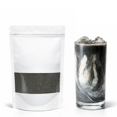 볶은 흑임자가루 검정깨 검은깨 분말, 1개, 200g