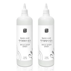 베리크린 식기세척기세제 린스 액체형, 1L, 2개
