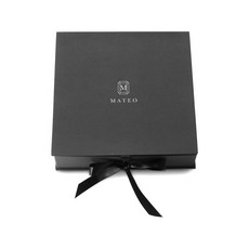 마테오 스털링 실버 바 커프 브레이슬릿