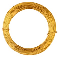 철사 분재 공예 와이어, 1개, 14.금색[1mm x 28m]