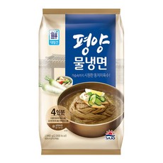 [보금푸드] 사조대림 평양 물냉면 1940g (4인분), 3개, 1.94kg