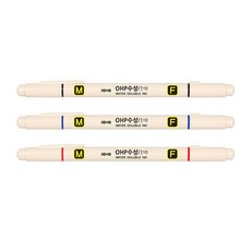 자바 OHP수성(물펜) F, 본상품선택, 흑