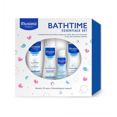 Mustela Bathtime Essentials Gift Set 무스텔라 베스타임 에센셜 기프트 4종 세트, 1개