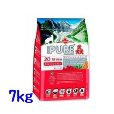 COCO 猋PURE30 挑嘴成貓 7kg 蔓越莓配方飼料 (贈肉泥) 加拿大貓糧 成貓化毛, 1個