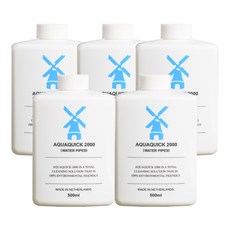 Aquaquick 生汰汐 速絕生態清 x 5瓶 郵輪級去油 水管去油保養 家用清潔劑 不傷皮膚 生態系, 5個, 500ml