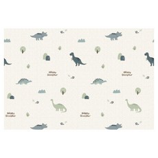 木紋拼接爬行墊 寶寶遊戲墊 安全無毒 柔軟舒適 易清潔 居家裝潢, PE兒童遊戲地墊-恐龍樂園