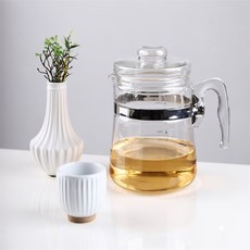 약탕기 유리주전자 한약추출기 중탕기 티포트, 이탈리아노 약탕기 2.5L