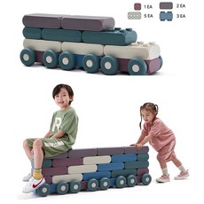 에듀 플레이 헤이즐 빅블록 C세트 29PCS 쿠쿠토이즈, 29피스