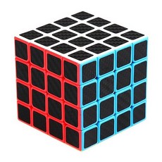 魅龍 4階專業魔術方塊, 1個, 黑色，白色，彩色