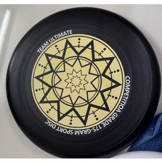 TEAM ULTIMATE 競賽級 175克 飛盤, 1個, 黑色