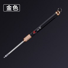 釣魚鈎脫鈎器不銹鋼取鈎器深喉多功能摘鈎器脫勾解魚鈎器退鈎器, 伸縮款脫鉤器（金色）, 1個