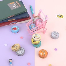 피너츠 스누피와 친구들 마스킹 테이프 (3종 랜덤), 3종 랜덤