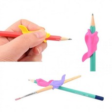 실리콘 어린이 10P 돌고래모양 연필교정기 유아 연필 all+32919yO