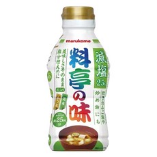 일본 마루코메 요정의 맛 저염 액상 미소 430g, 1개