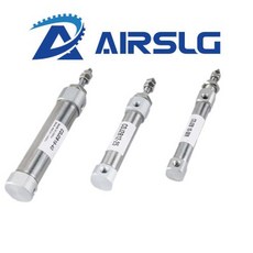 더블 액팅 공압 실린더 미니 소형 CDJ2B 타입 싱글 로드 CDJ2B12 스트로크 10mm 12mm 16mm 보어 20mm 25mm 30mm 200mm, CDJ2B16, 4)Stroke 5mm