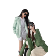 寬鬆版西裝外套 多色可選 時尚百搭 展現率性風格