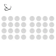 클리어 버섯 스타일 기타 이펙트 페달 풋 스위치 토퍼 네일 캡 보호 캡 32 팩 신제품, 1개