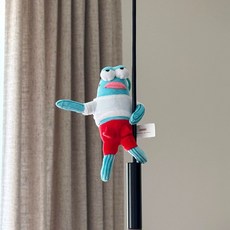 장식인형 줄인형 못난이 물고기 봉제인형 키링 가방 장식 인형 소품, F. 쿨피쉬