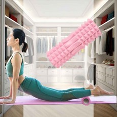 바디 폼롤러 마사지롤러 요가스트레칭 요가운동기구 요가폼롤러 코어바디롤러 종아리살, LD-800 폼롤러-핑크