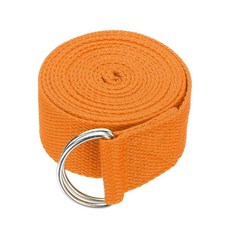 YELARXI 스트레칭 요가 스트랩 운동용 스트레치 밴드 1.8m 6피트 & 그레이 조절 가능한 금속 D링 버클 필라테스 체육 피트니스 체육관 운동 댄스에 214760