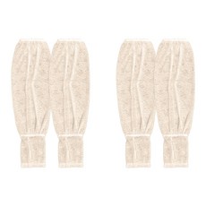 1+1 레이스 메쉬 팔토시 오버핏 자외선 차단 팔워머 손등토시, 1세트, 베이지