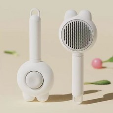 반려동물 털 빗 고양이 털 빗 고양이 강아지 털 엉킴 제거 전용 브러쉬 죽은 털 제거 청소 강아지 고양이 빗, 1개, 백색