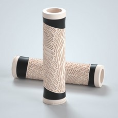 【XF】自行車把套 山地折疊車硅膠把套 騎行舒適減震通用防滑車把套跨境, 莫迪蘭粉, 1個