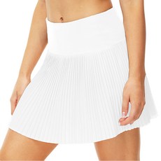 女式 A 字窄打褶高爾夫裙 短裙 小號 ~ 2X 大號