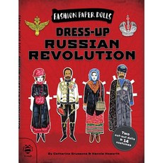 [원서] 페이퍼백 도서 옷 입히기 러시아 혁명 (패션 종이 인형) paperback Book Dress-Up Russian Revolution (Fashion Paper Dol