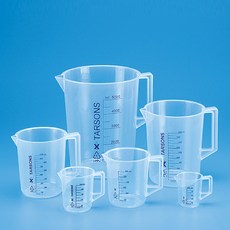 두현과학 핸들 비이커PP재질5000mml (폴리프로필렌polypropylene PP)With Handle Tarsons India, 1개, 100ml