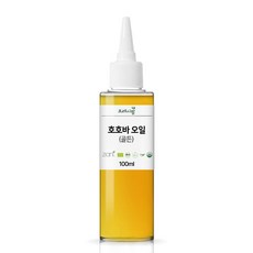호호바 골든 오일 비정제 냉압착 조조바 헤어영양오일, 100ml, 1개