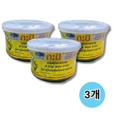 태국 새우젓 가피 쏠티드 쉬림 페이스트 할랄 / Thai Salted Shrimp Paste Halal, 200g, 3개