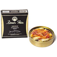 라몬 페냐 통조림 소스에 절인 정어리 | 1개 x 130g 캔 라몬 페냐 통조림 소스에 절인 정어리 | 1개 x 130g 캔, 4.59 Ounce (Pack of 1)