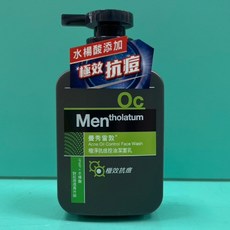 曼秀雷敦男士極淨抗痘控油潔面乳, 1件, 極效抗痘 效期2028 9月, 150ml