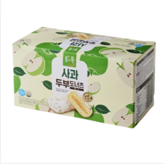 사과 두부도너츠 미니, 1박스, 210g
