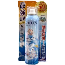 SHILLS 舒兒絲 極輕盈清爽水潤高效防曬噴霧 (藍海海洋) SPF50+, 1個, 180ml