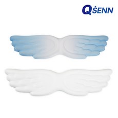 큐센 구름 팜레스트, (큐센정품) 엔젤윙 화이트, 1개