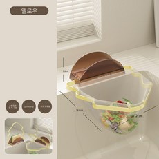 트리모양 싱크대 음식물 거름바스켓+거름망 50매, 1개, 옐로우
