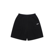매장정품 리 LEE KIDS 에센셜 버뮤다 4부 저지 팬츠 블랙 LK2602JP01BK 657720