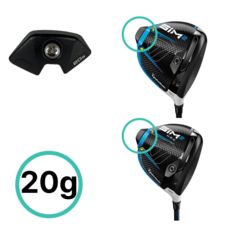 테일러메이드 SIM2 심2 드라이버 호환용 뒤 무게추