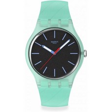 Swatch 스와치 New GENT BIOSOURCED 손목시계 그린 브랜드 추천 445636