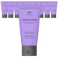 LG생활건강 미니스 엘라스틴 휴대용 여행용 컨디셔너/린스, 10개, 50ml