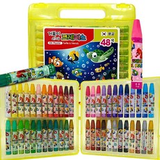 크레파스 거북이 48색 크레용 _ 260402EA bli+305dX