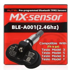 오토 센서 BLEA00 테슬라 블루투스 TPMS MX 사전 프로그래밍된 무선 어 압력 모니터 OEM TS900ITS600 와 함께 작동, 1