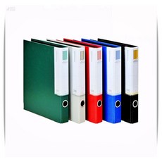 문화 D링바인더 A4 3공 합지 하드커버 대용량 문서정리 바인더