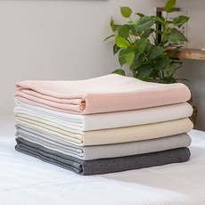 부드러운촉감 순면 피그먼트 이불 겸 패드스프레드 누빔이불 여름이불, 그레이