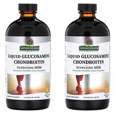 네이처스앤서 액상 글루코사민 1500mg MSM, 480ml, 2개