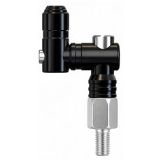 오토바이 백미러 연장 높이조절 브라켓 10mm 사이드미러 확장 아답타, 1개